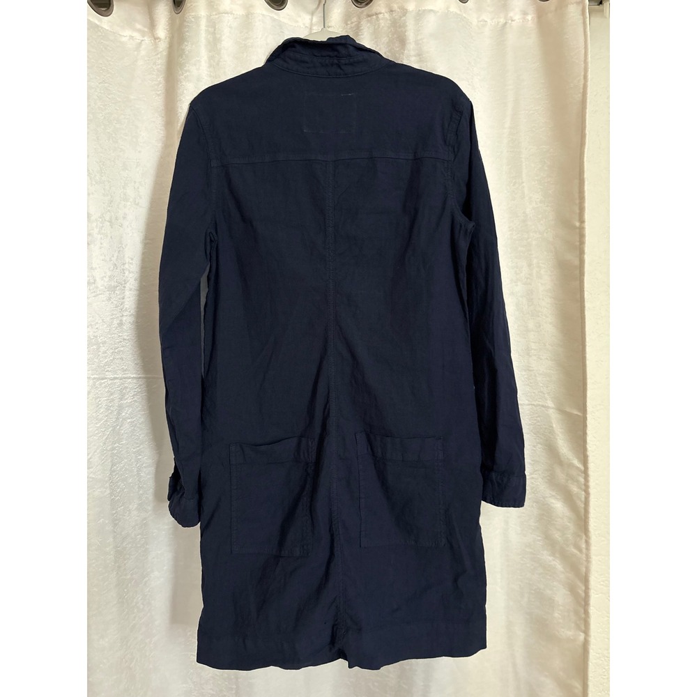 Frank & Eileen Ireland Utility Dress In Navy Size Small - Picture 4 of 8